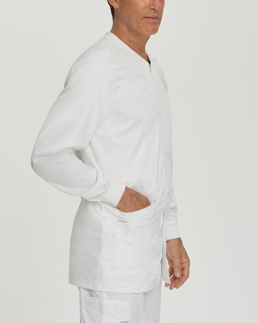 ProFlex 3-Pocket Warm-Up Jacket | White