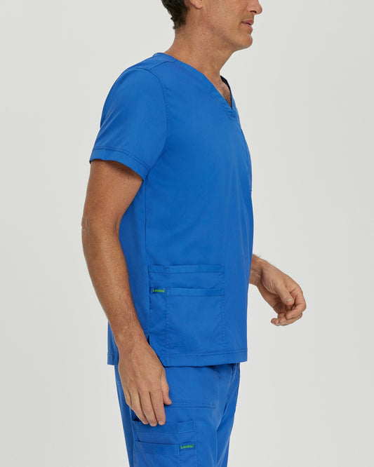 ProFlex 4-Pocket V-Neck Top | Royal