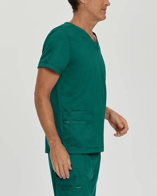 ProFlex 4-Pocket V-Neck Top | Hunter