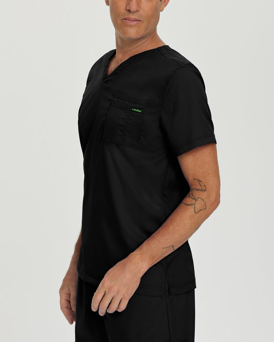 ProFlex 2-Pocket V-Neck Top | Black