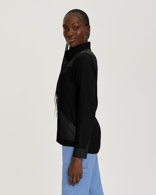 FIT 3-Pocket Warm-Up Jacket | Black
