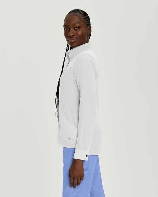 FIT 3-Pocket Warm-Up Jacket | White
