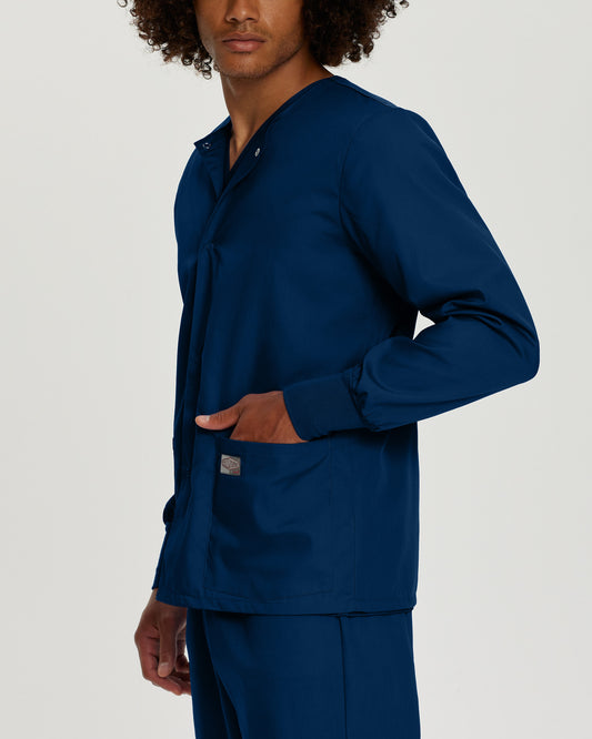 Scrub Zone 3-Pocket Warm-Up Jacket | Navy