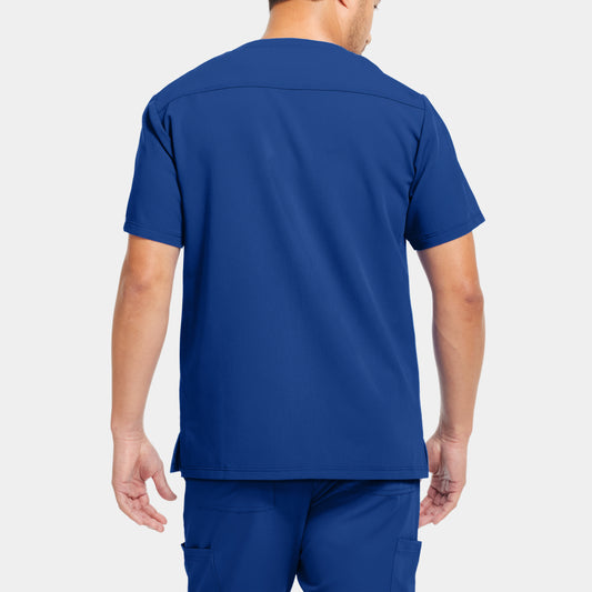 V-Tess 3-Pocket V-Neck Top | Royal