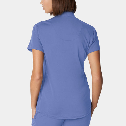 V-Tess 2-Pocket V-Neck Top | Ceil