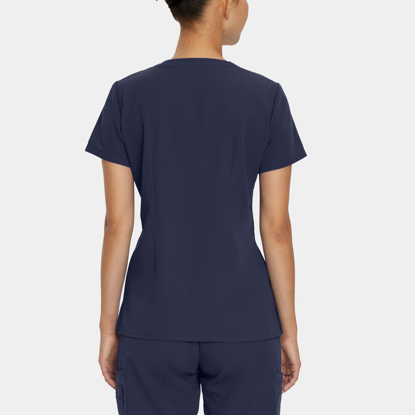 V-Tess 1-Pocket V-Neck Top | Navy