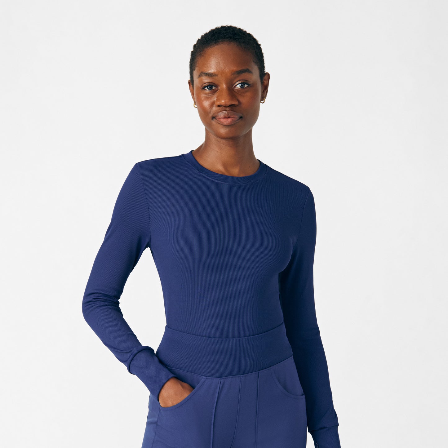 Forward 1-Pocket Long-Sleeve Tee | Navy