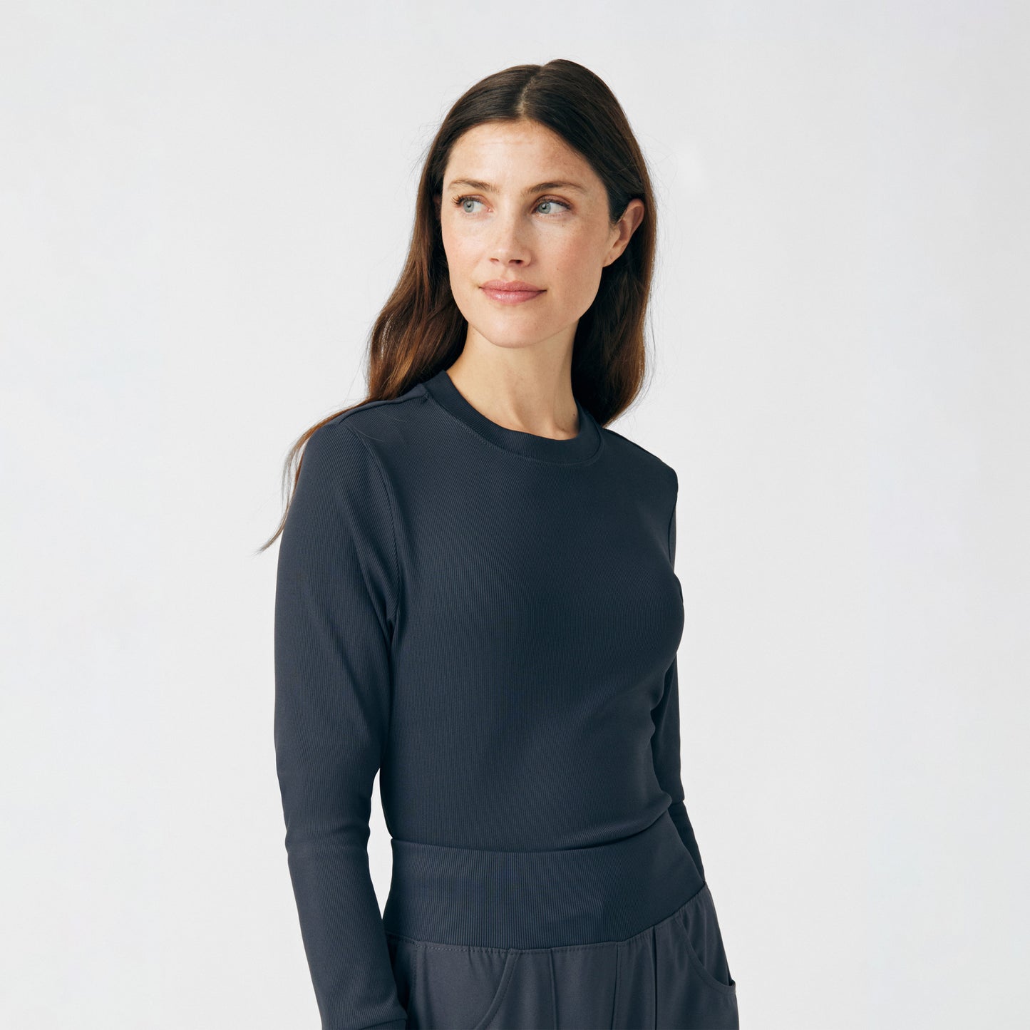 Forward 1-Pocket Long-Sleeve Tee | Pewter