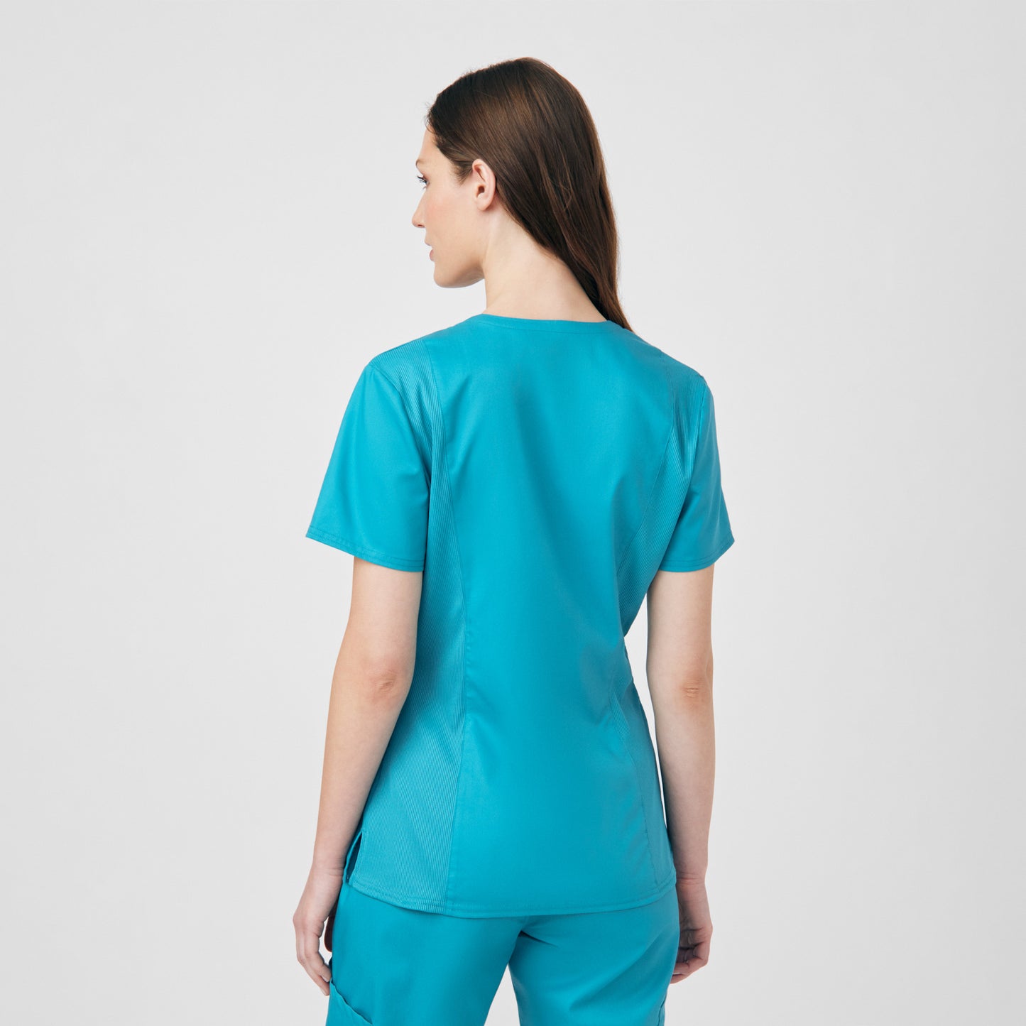 ProFlex 3-Pocket V-Neck Top | Teal