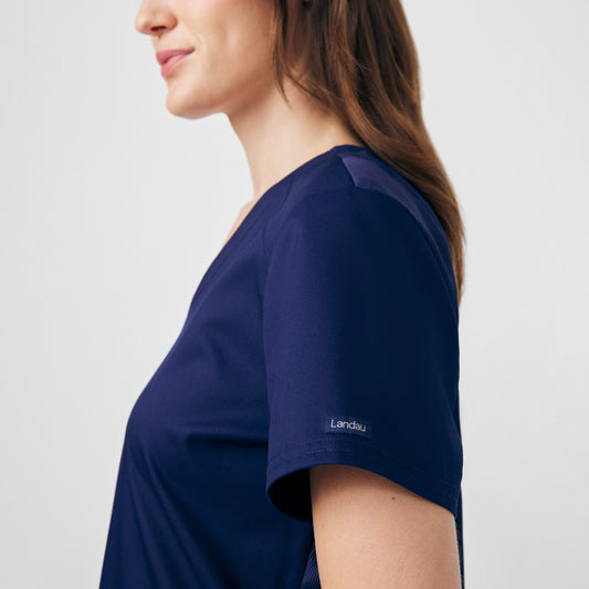 ProFlex 3-Pocket V-Neck Top | True Navy