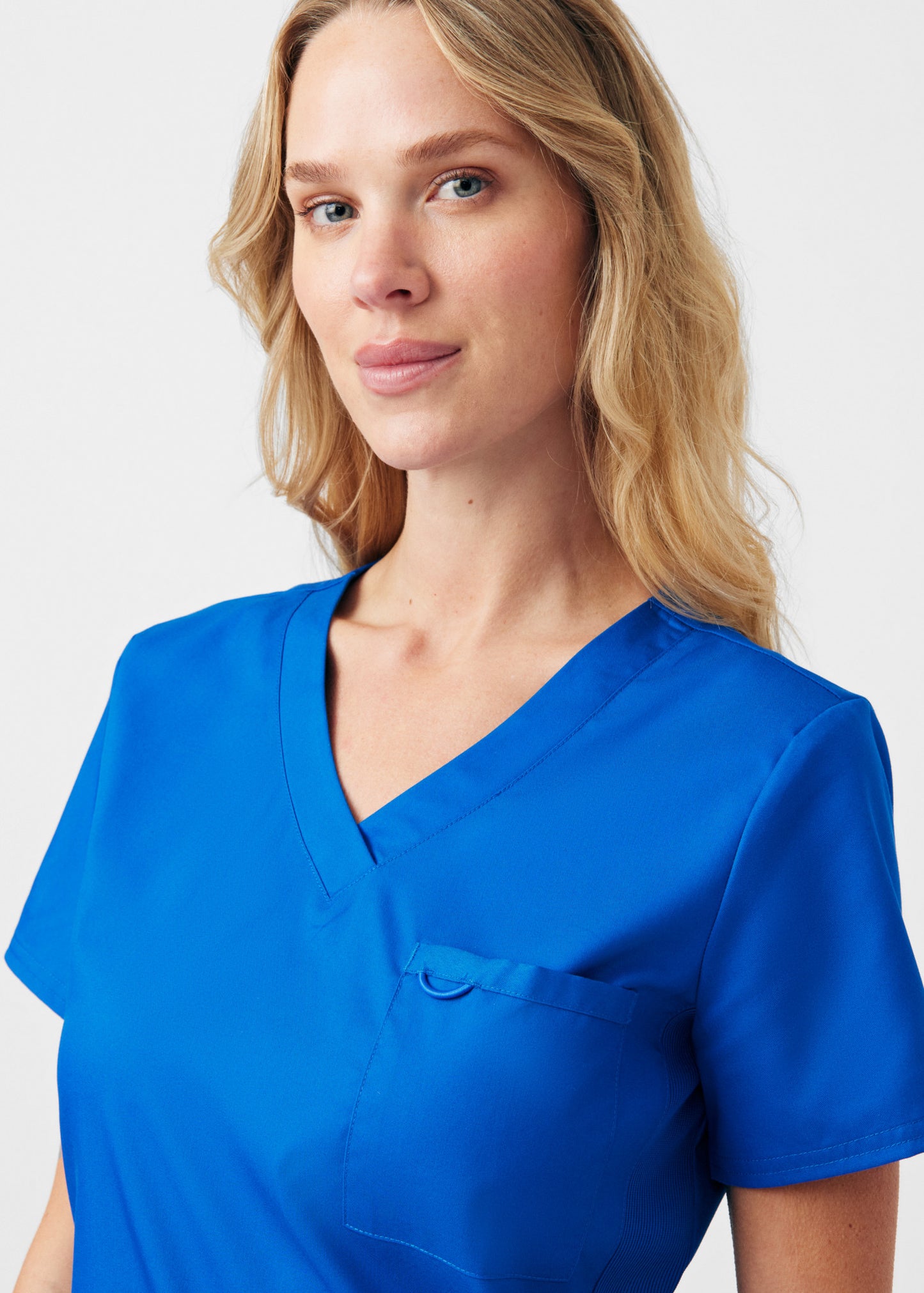 ProFlex 2-Pocket V-Neck Top | Royal