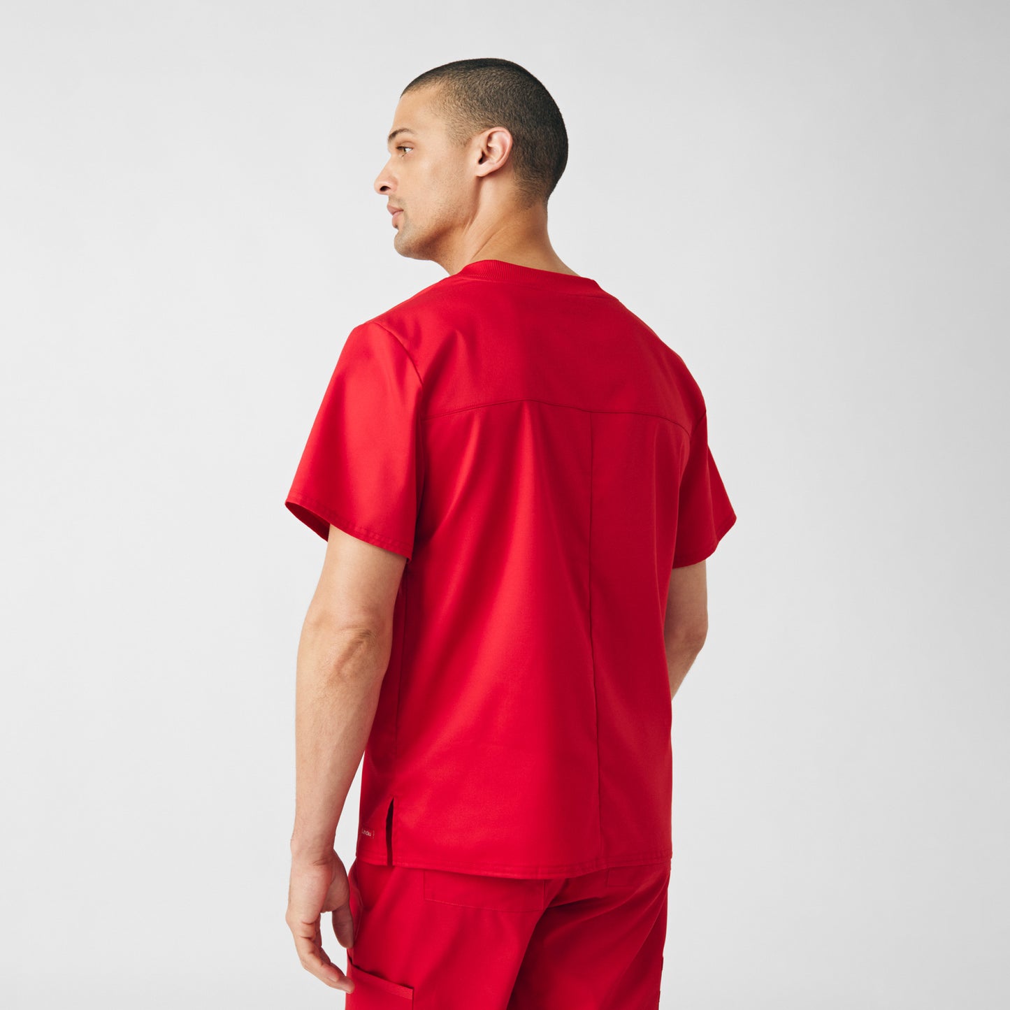 ProFlex 2-Pocket V-Neck Top | True Red