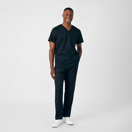 ProFlex 4-Pocket V-Neck Top | Black