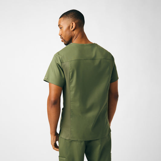 ProFlex 4-Pocket V-Neck Top | Olive Moss