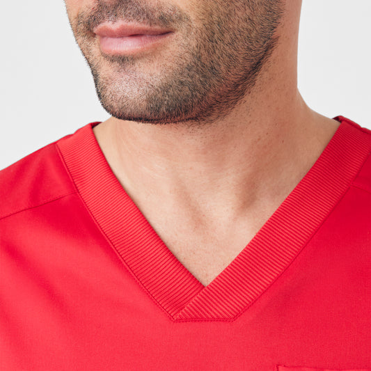 ProFlex 4-Pocket V-Neck Top | True Red