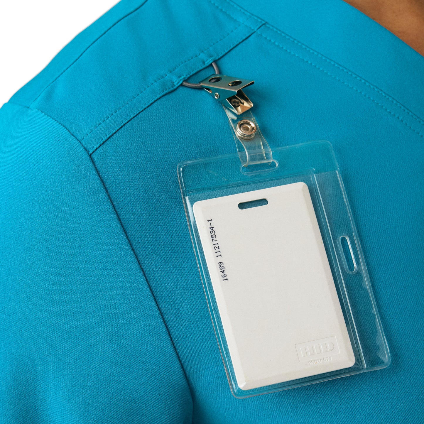 Forward 4-Pocket V-Neck Top | Teal