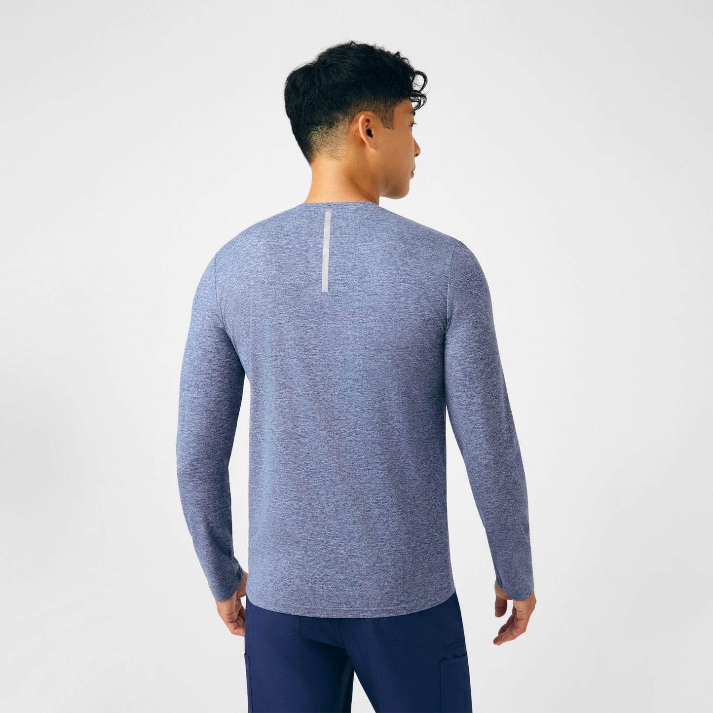 Forward Long-Sleeve Tee | Heather Navy