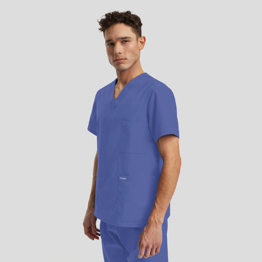 Essentials 3-Pocket V-Neck Top | Ceil