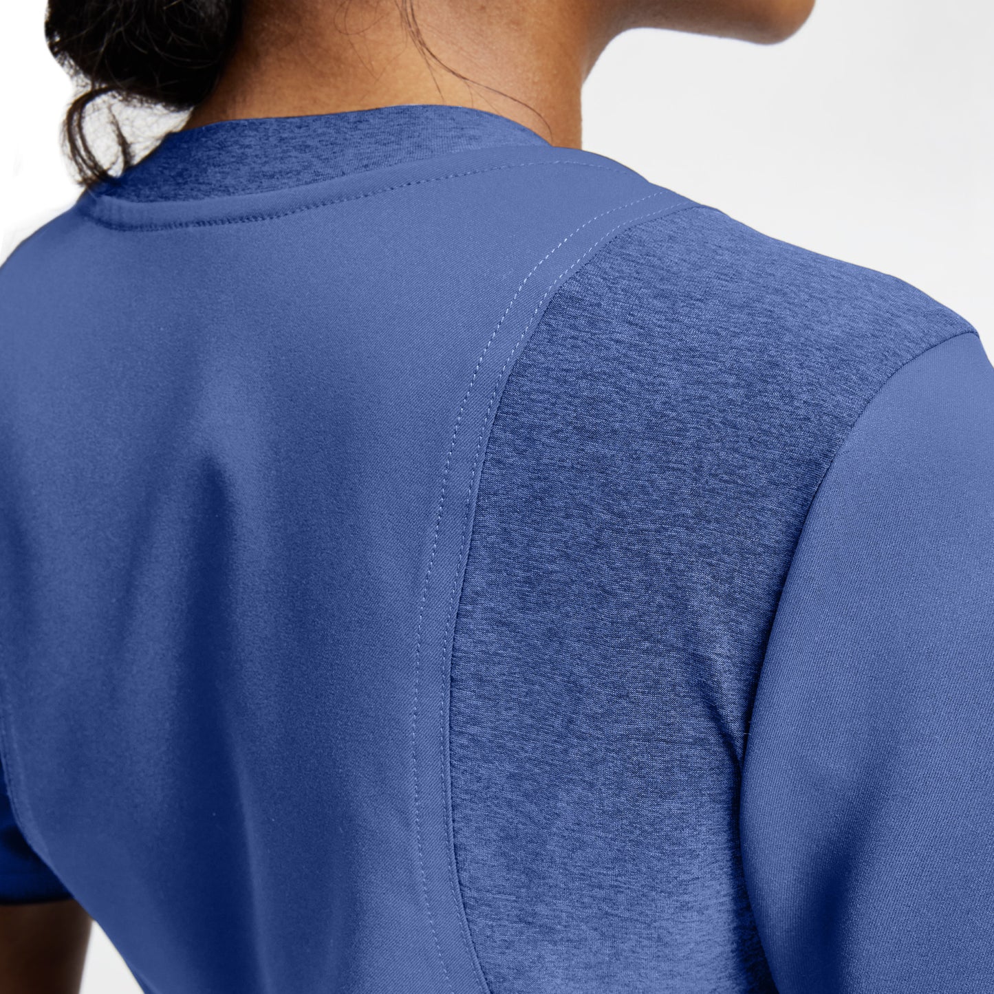 VIBE 2-Pocket V-Neck Top | Royal