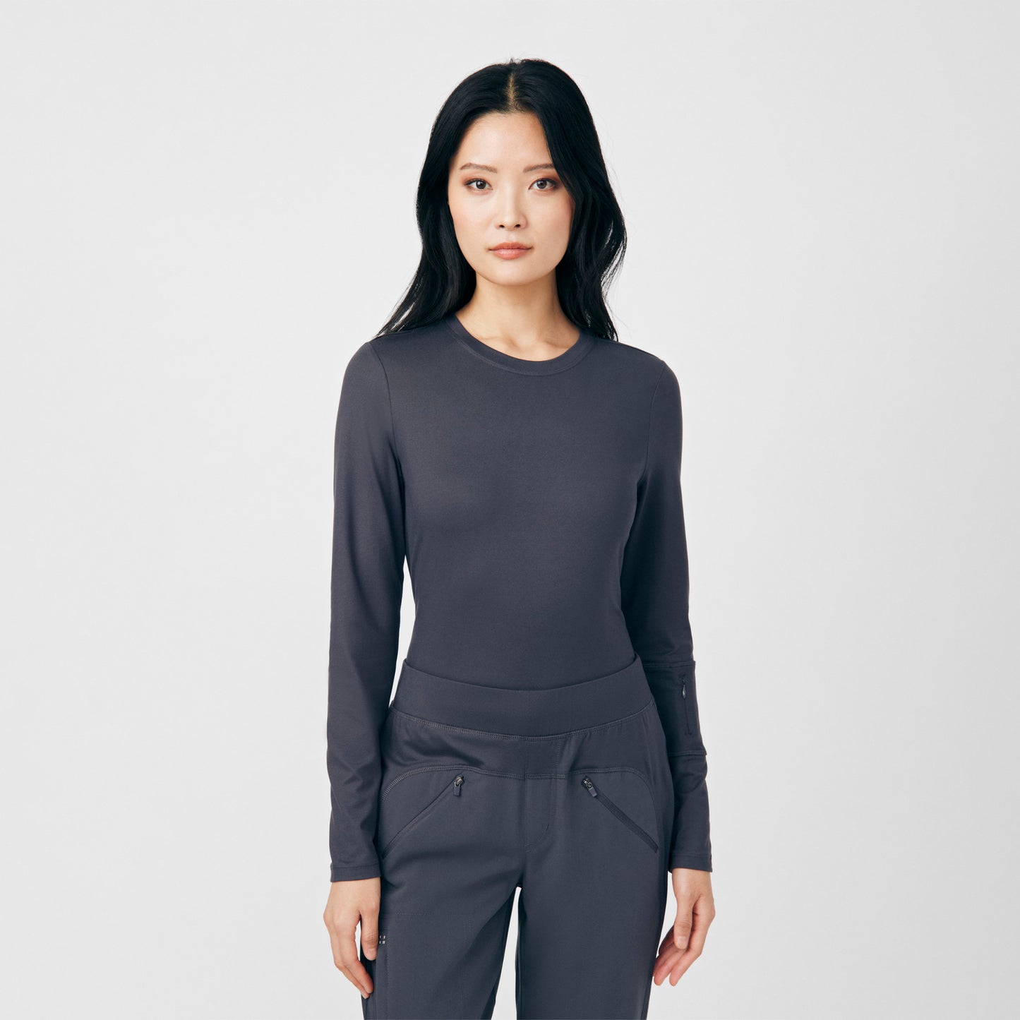 CRFT 1-Pocket Long-Sleeve Tee | Pewter