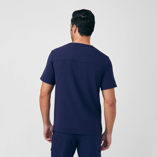 CRFT 2-Pocket V-Neck Top | Navy