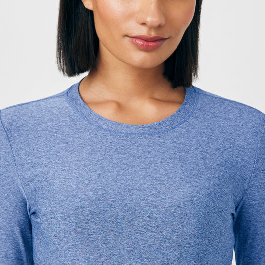VIBE 1-Pocket Long-Sleeve Tee | Heather Ceil
