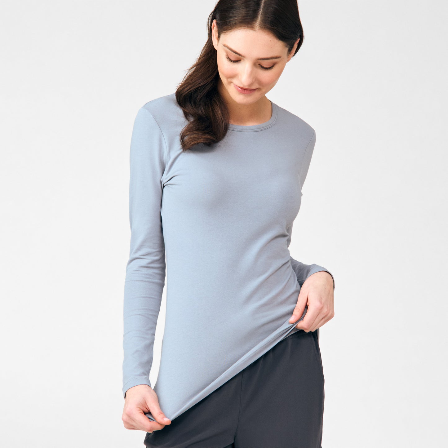 Long-Sleeve Tee  | Grey