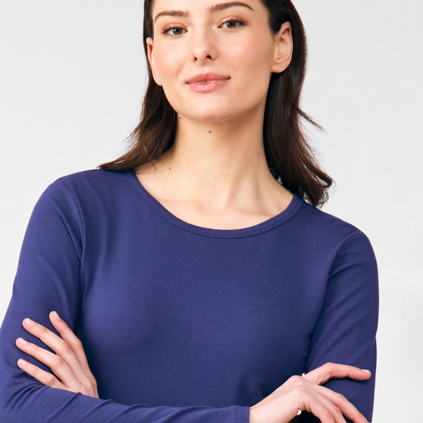 Long-Sleeve Tee  | Navy