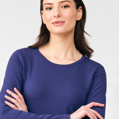 Long-Sleeve Tee  | Navy