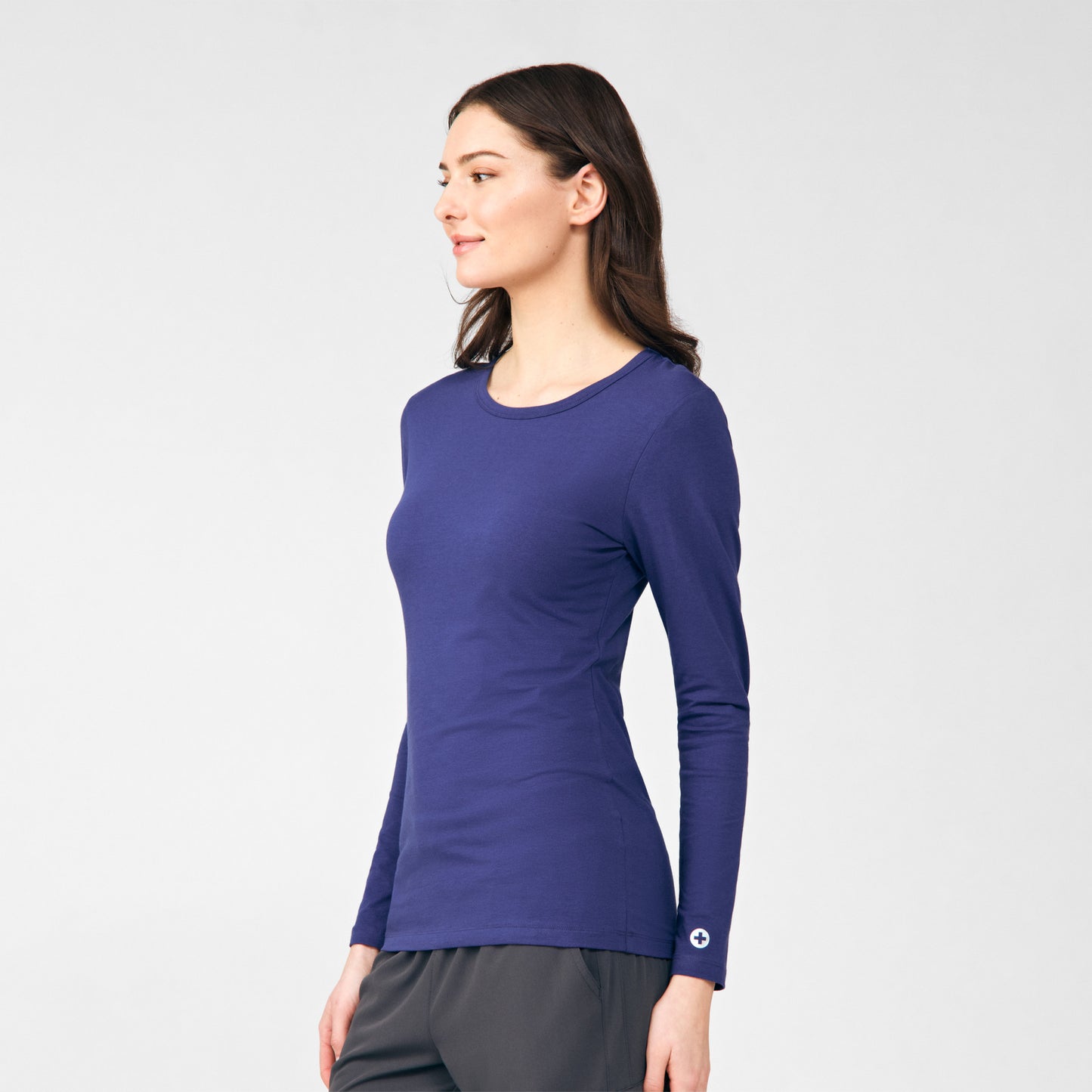 Long-Sleeve Tee  | Navy