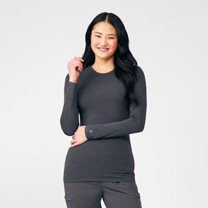 Long-Sleeve Tee  | Pewter