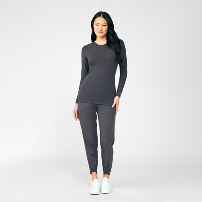 Long-Sleeve Tee  | Pewter