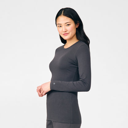 Long-Sleeve Tee  | Pewter