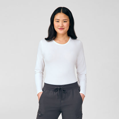 Long-Sleeve Tee  | White