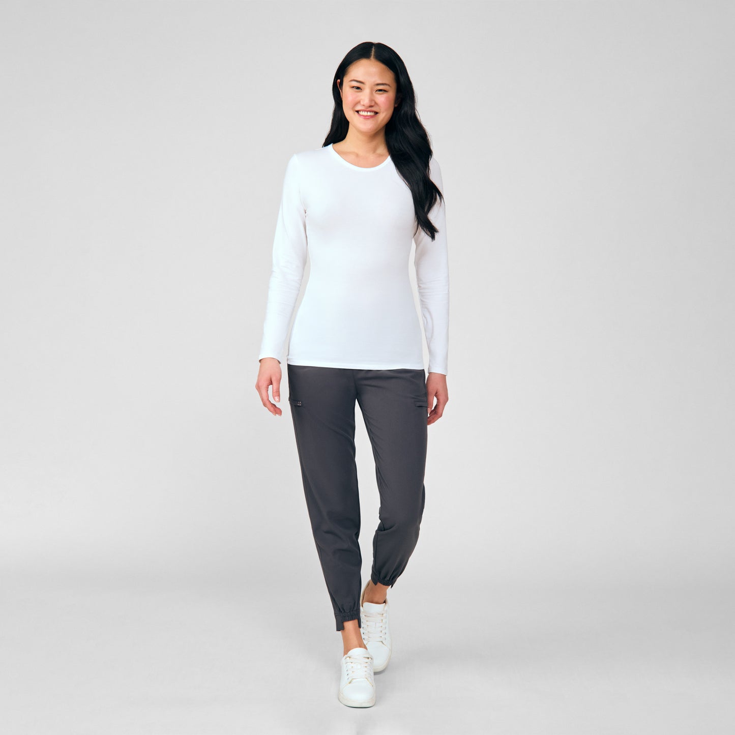 Long-Sleeve Tee  | White