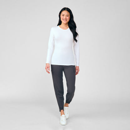 Long-Sleeve Tee  | White