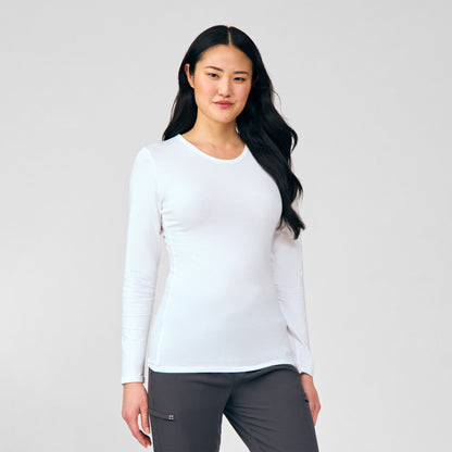 Long-Sleeve Tee  | White