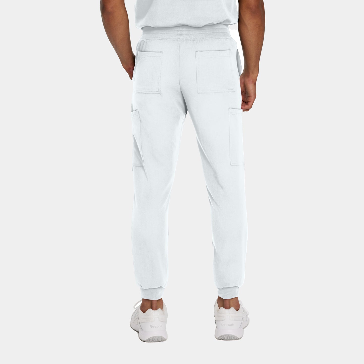 V-Tess Jogger Pants  | White