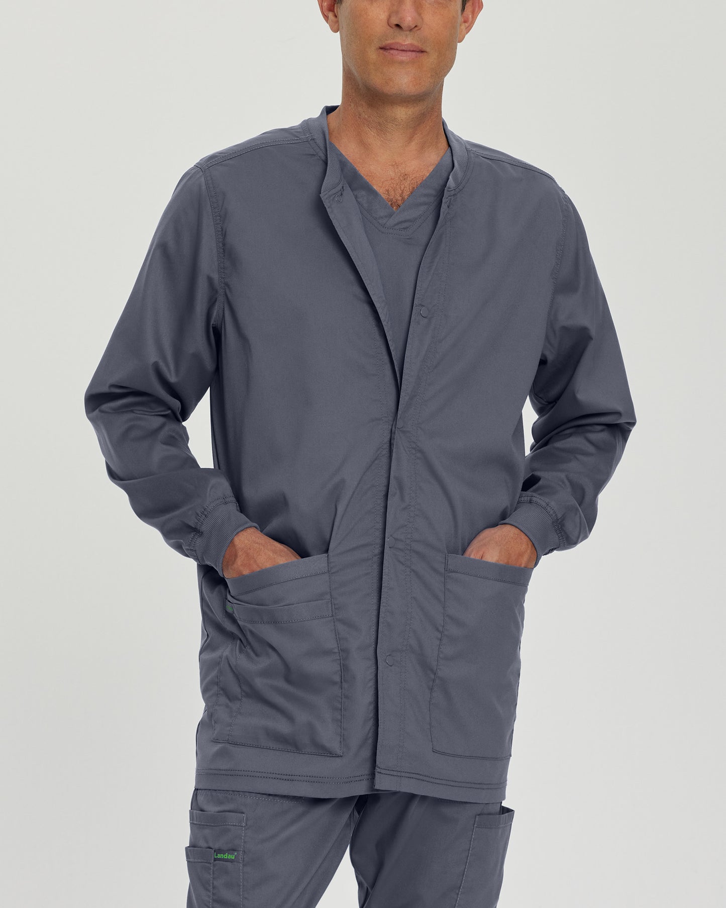 ProFlex 3-Pocket Warm-Up Jacket  | Steel