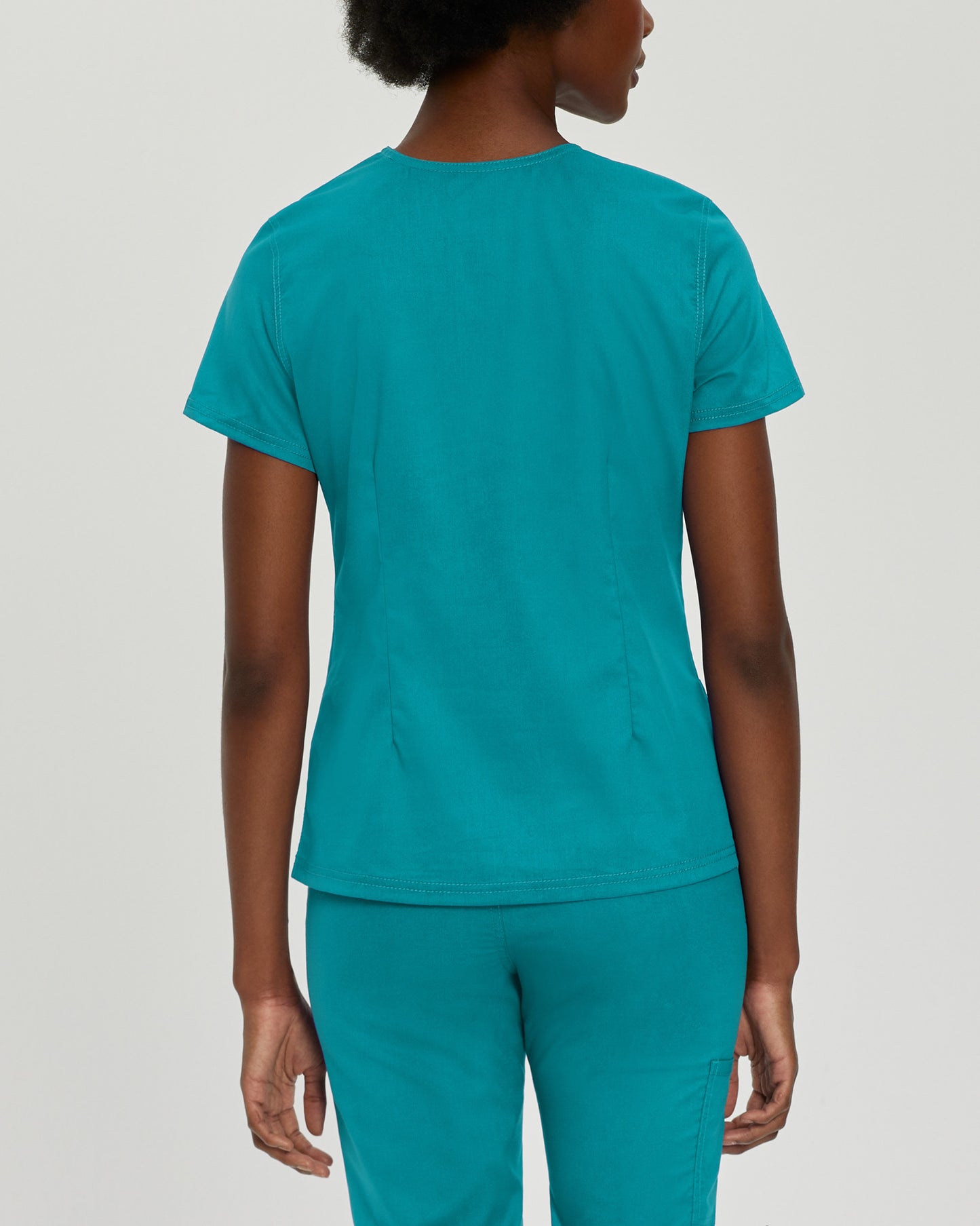 ProFlex 3-Pocket V-Neck Top  | Teal