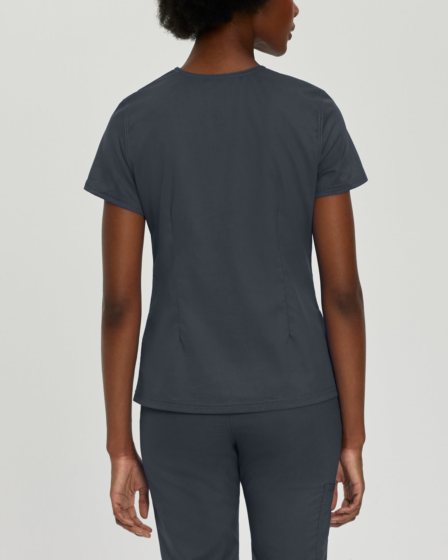 ProFlex 3-Pocket V-Neck Top  | Graphite