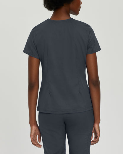 ProFlex 3-Pocket V-Neck Top  | Graphite