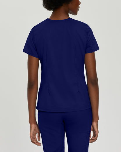 ProFlex 3-Pocket V-Neck Top  | True Navy