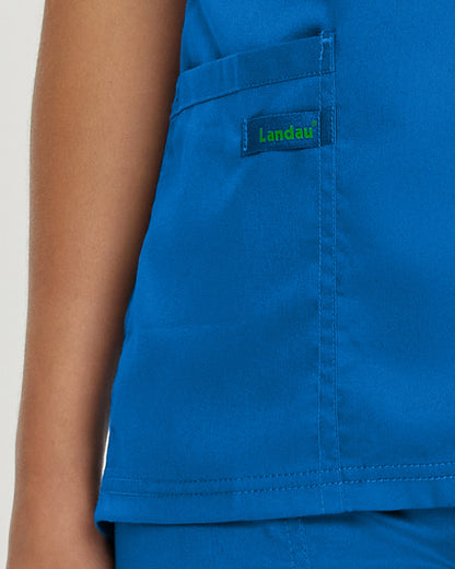 ProFlex 2-Pocket V-Neck Top  | Black