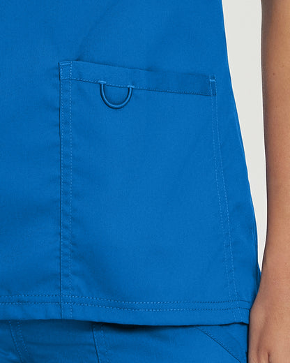 ProFlex 2-Pocket V-Neck Top  | Black