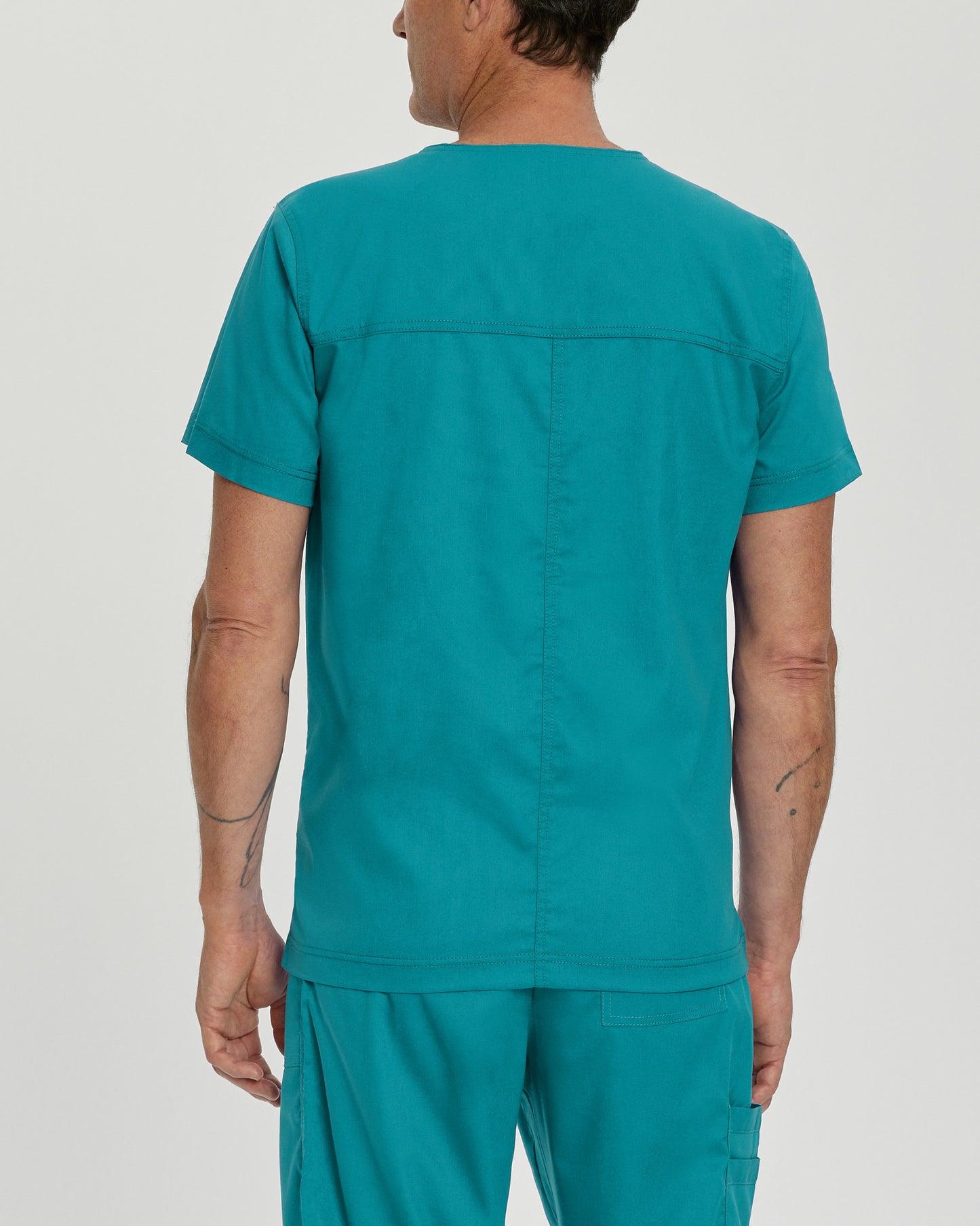 ProFlex 4-Pocket V-Neck Top  | Teal