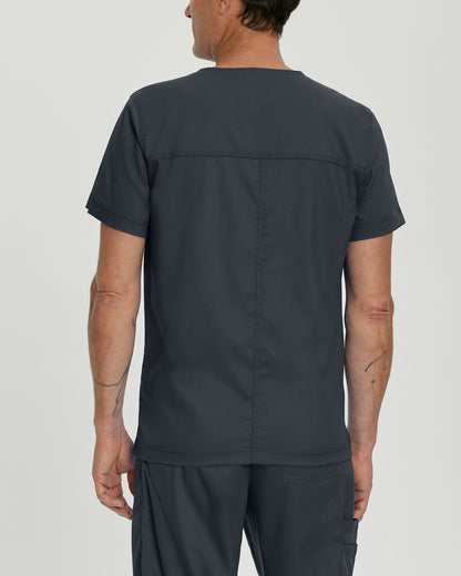 ProFlex 4-Pocket V-Neck Top  | Graphite