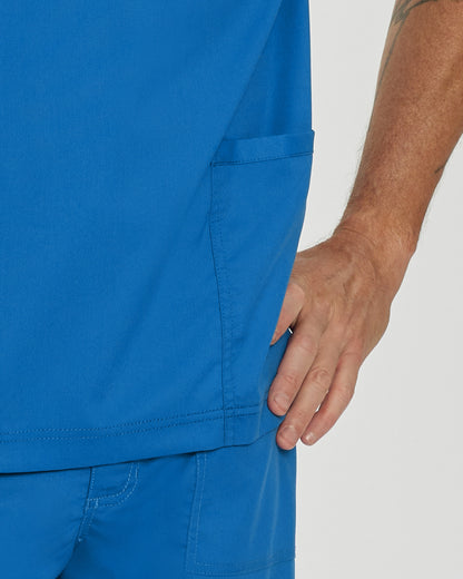 ProFlex 4-Pocket V-Neck Top  | Sandstone