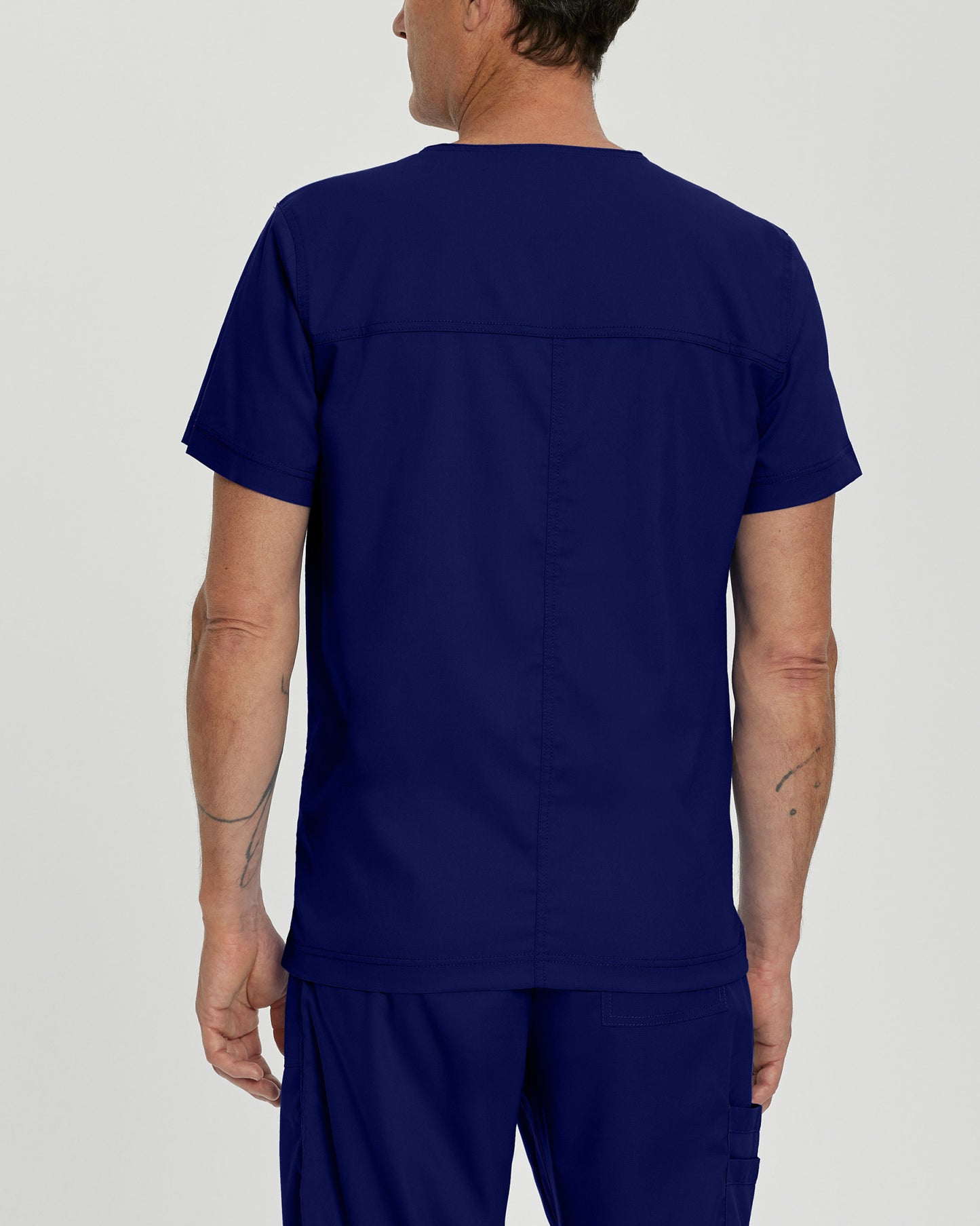 ProFlex 4-Pocket V-Neck Top  | True Navy