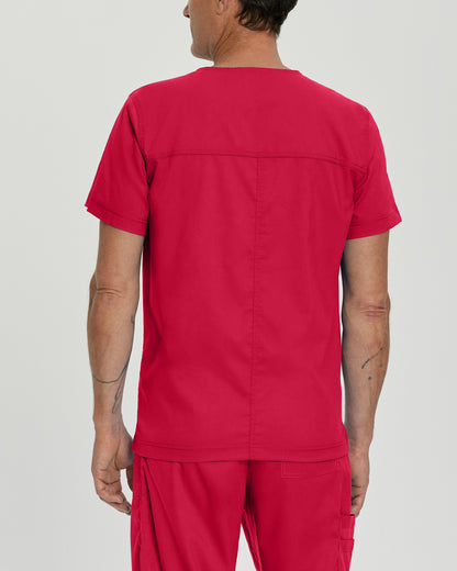ProFlex 4-Pocket V-Neck Top  | True Red